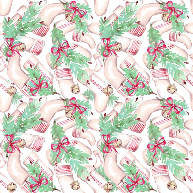 Vector christmas pattern