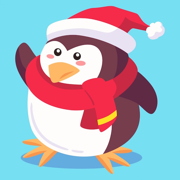 Christmas penguin