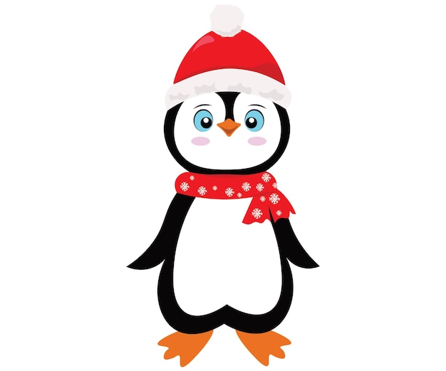 Christmas penguin