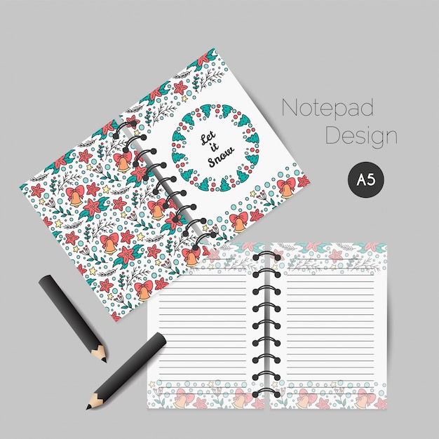 Christmas planner template.