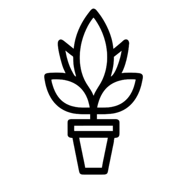 christmas poinsettia pictogram