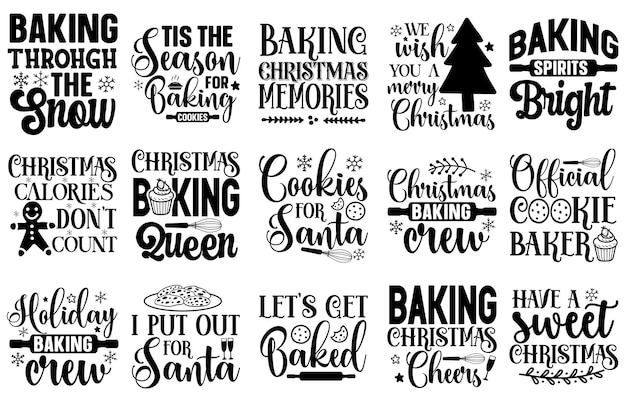 Christmas Pot Holder SVG Bundle