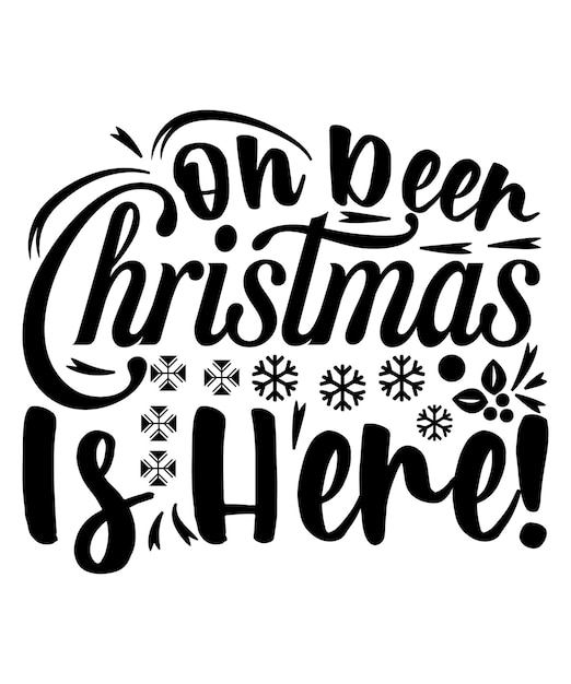 Christmas Quotes SVG Design