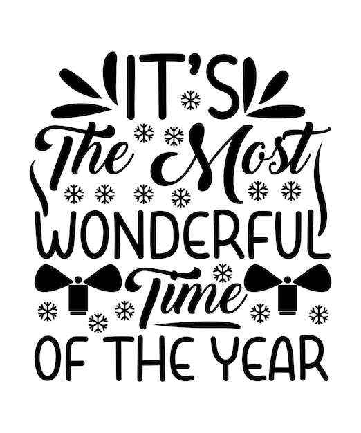 Vector christmas quotes svg design