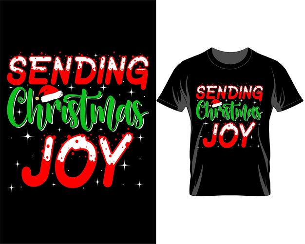 Christmas quotes t shirt design vector