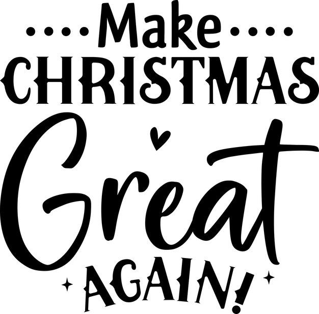 Christmas Quotes Typography Design