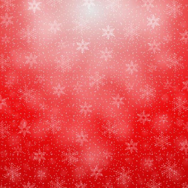 Christmas red background