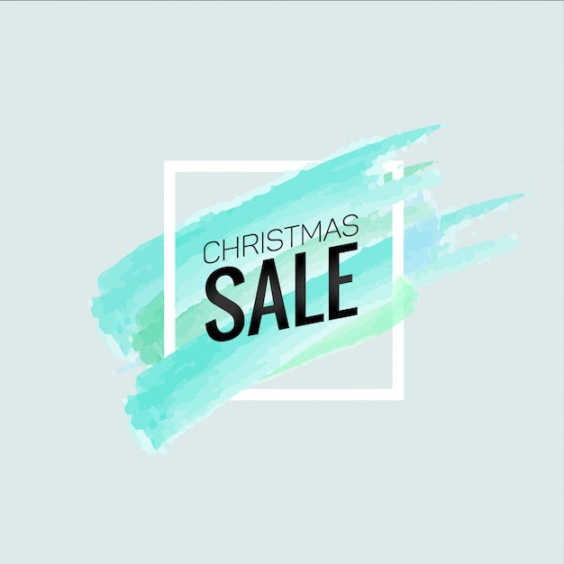 Christmas sale background