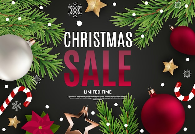 Christmas Sale Banner Template