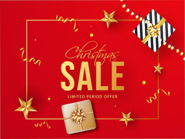 Christmas sale banner