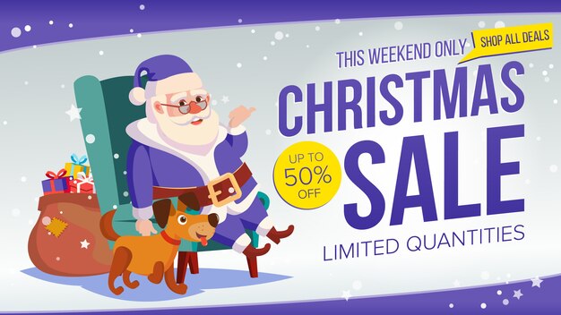 Christmas sale banner