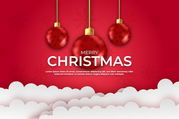 Christmas sale banners template