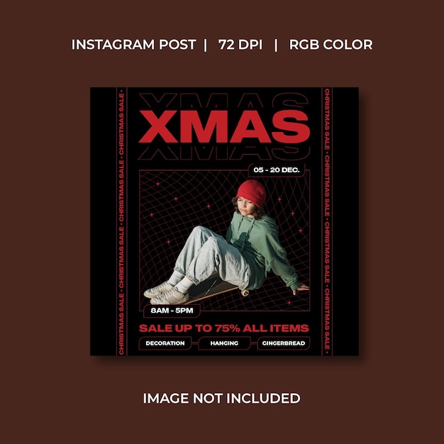 Christmas Sale Socials Media