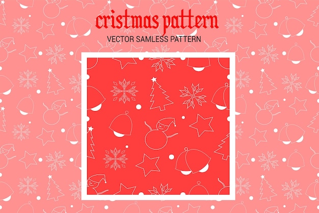 christmas samless pattern