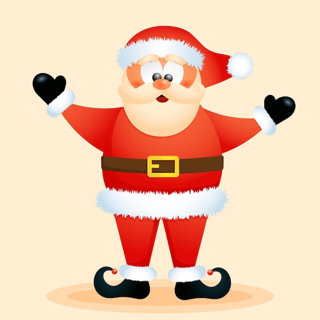 Christmas santa claus christmas cute cartoon character