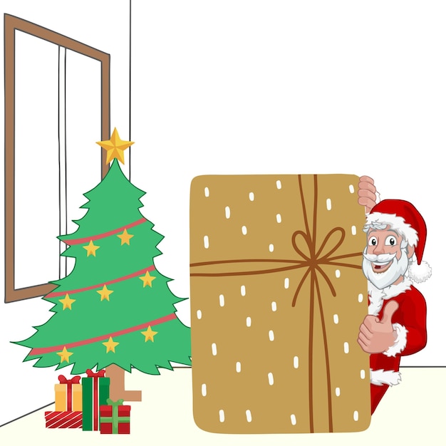 Christmas and Santa Claus illustrations