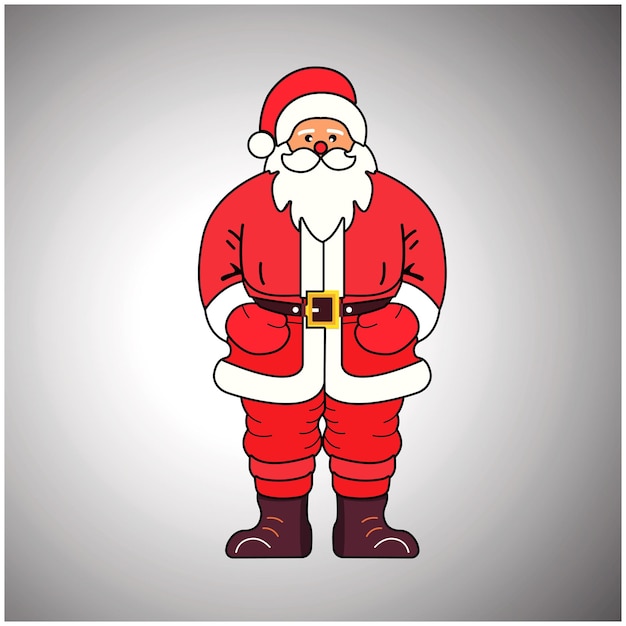 christmas santa claus vector design