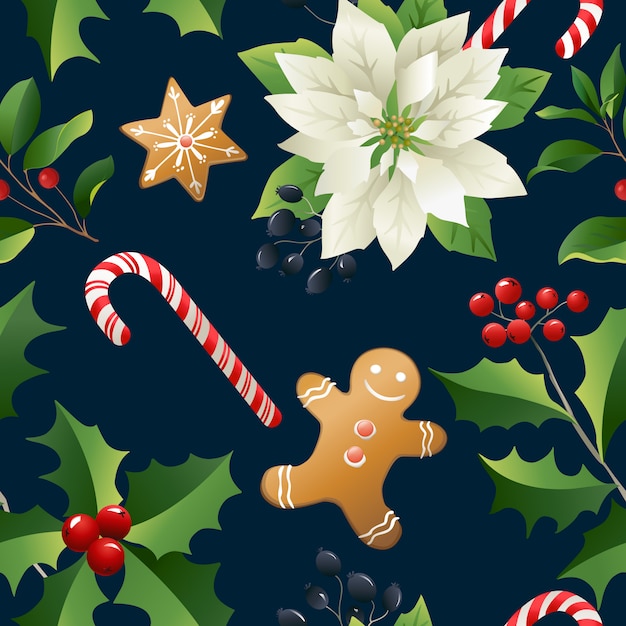 Christmas Seamless Background