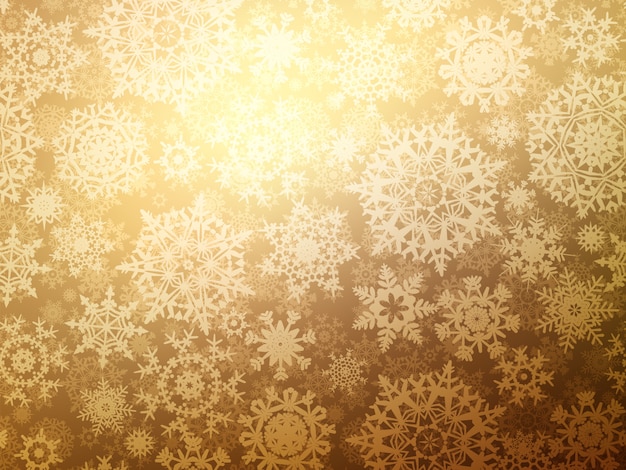 Vector christmas seamless pattern background with snowflakes.