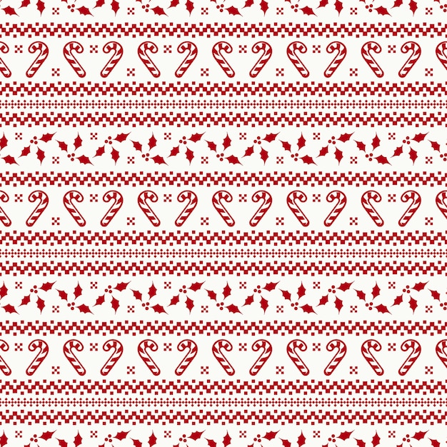 Christmas seamless pattern background