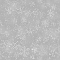 ベクトル 灰色の背景にさまざまな形のサイズと透明度の雪片のクリスマスのシームレスなパターン
