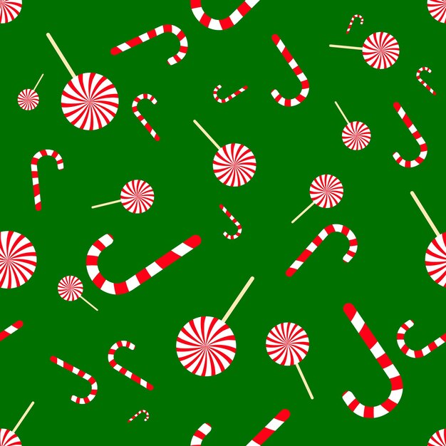 Vector christmas seamless pattern with fir xmas poster design template vector illustration