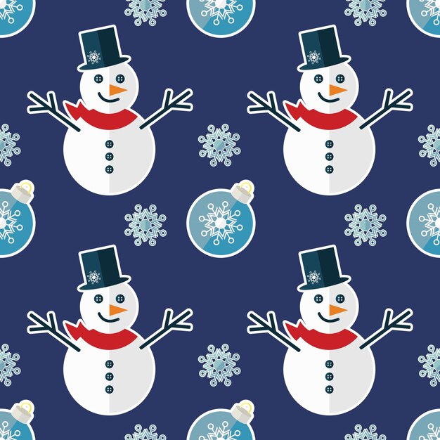 Christmas seamless pattern wrapping paper