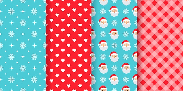 Seamless pattern di natale