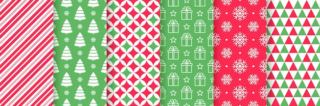 Seamless pattern di natale