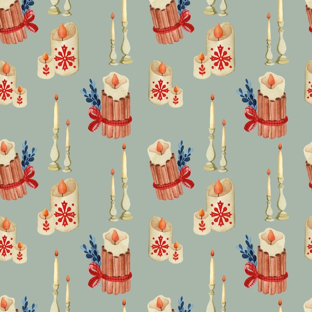 Vettore natale seamless pattern