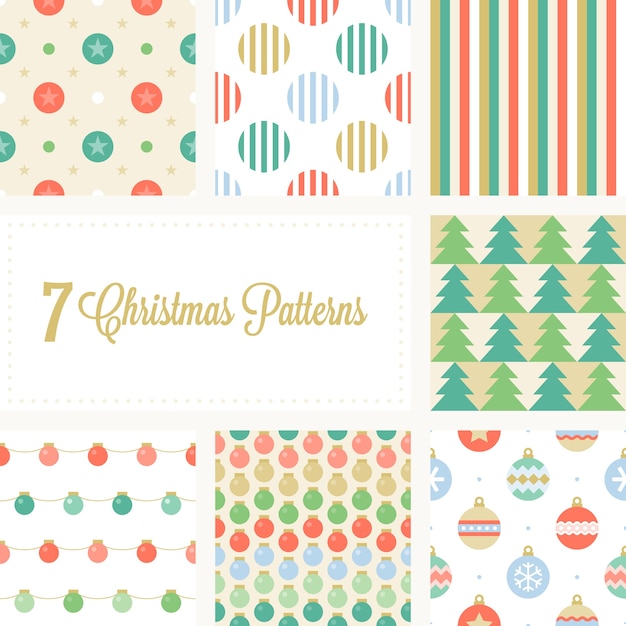 Christmas seamless pattern