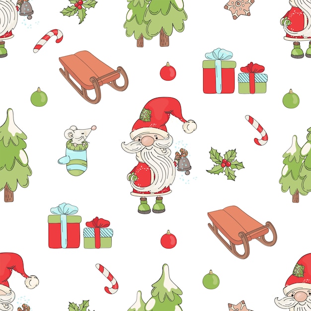 Christmas Seamless Pattern