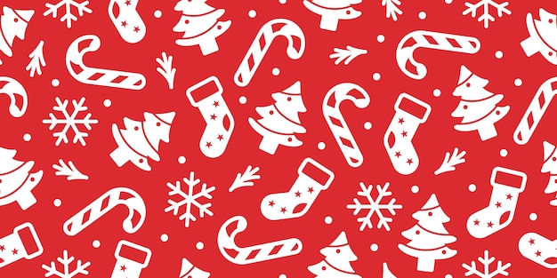 christmas seamless pattern 