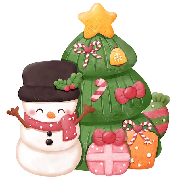 Vector christmas series cute decoration