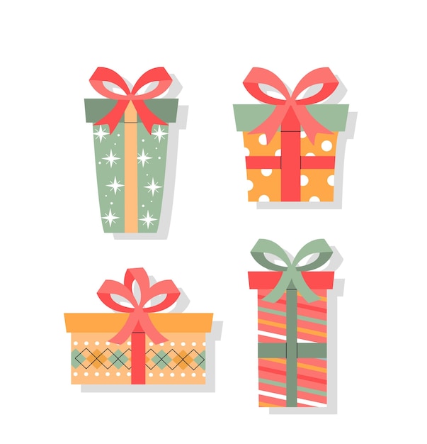 Рождественский набор подарочных коробок подарок и сюрприз для зимних праздников и фестивалей продажа и маркетинг