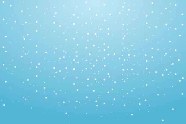 Christmas snow falling background