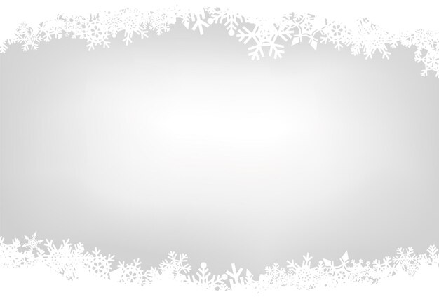 Vector christmas snow