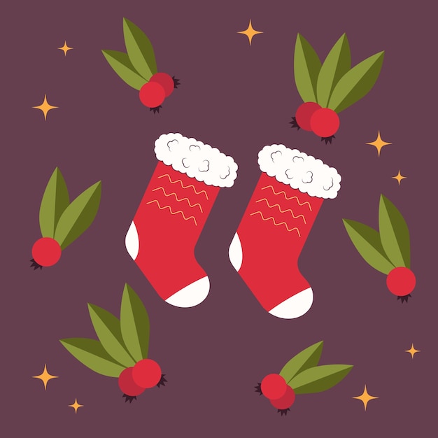 Christmas socks christmas background merry christmas