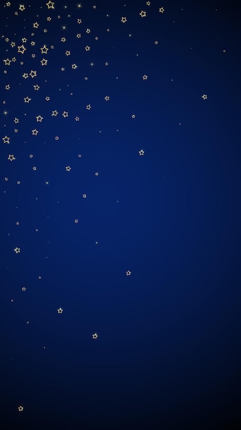 Christmas spirit Scattered falling stars