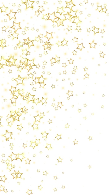 Vector christmas spirit scattered falling stars