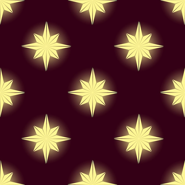 Christmas star pattern