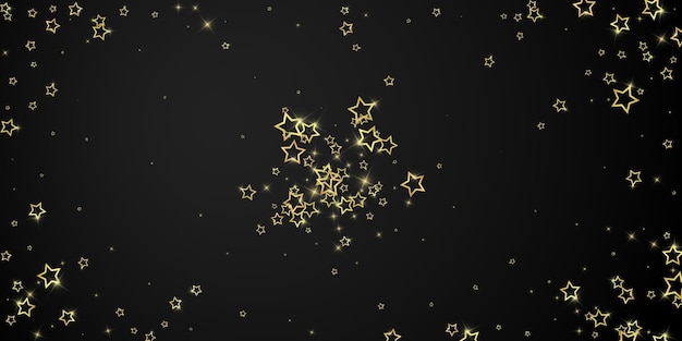 Vector christmas stars vector overlay