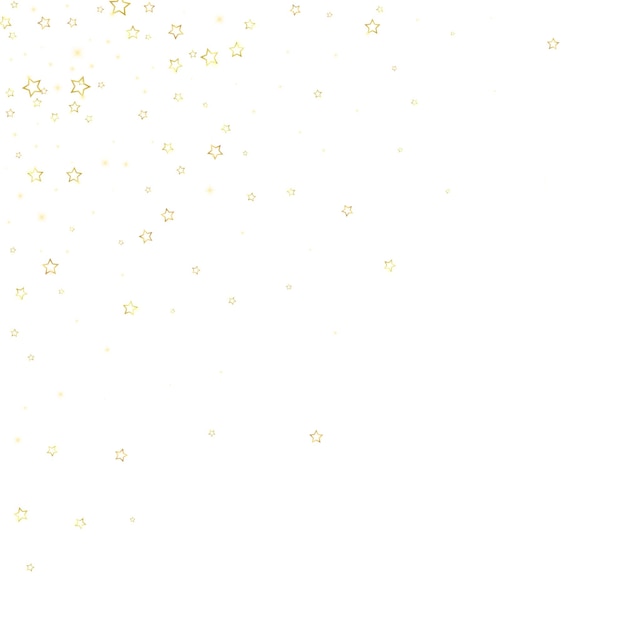 Christmas stars vector overlay