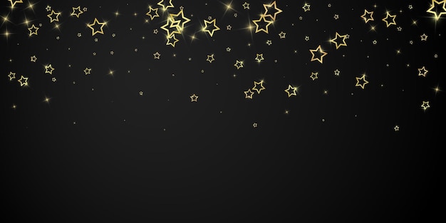 Christmas stars vector overlay