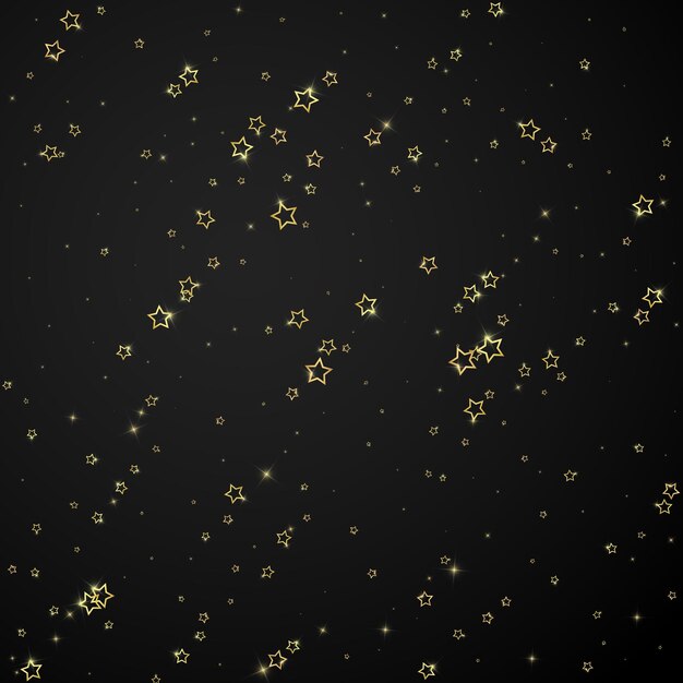 Vector christmas stars vector overlay