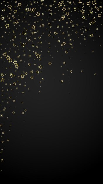 Christmas stars vector overlay