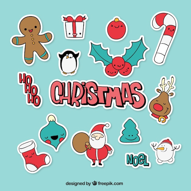 Christmas Stickers Collection