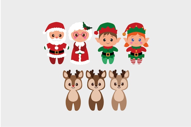 Christmas stickers