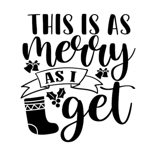 Vector christmas svg, christmas t-shirt design