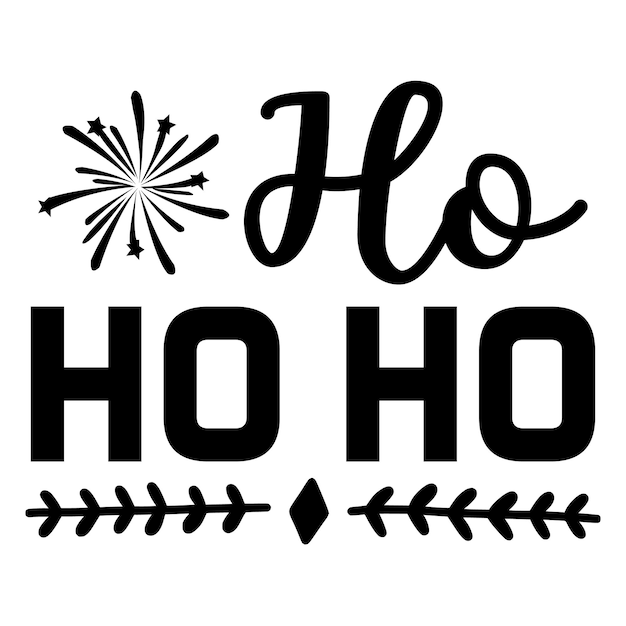 Vector christmas svg design